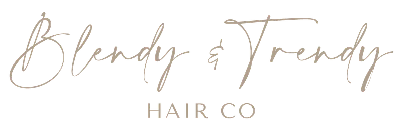 Blendy & Trendy Hair Co. logo