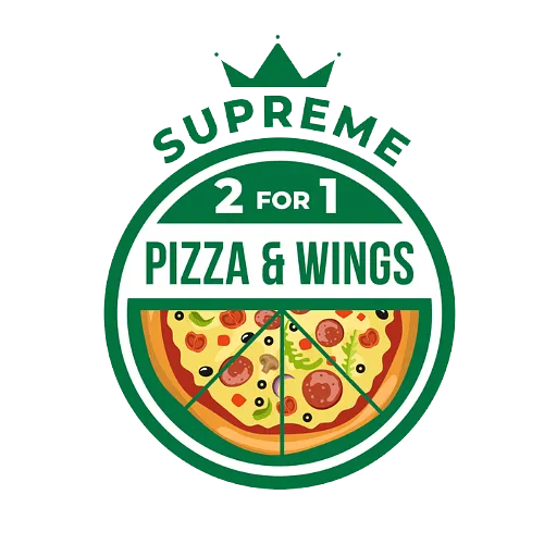 Supreme 2 For 1 Pizza And Wings logo