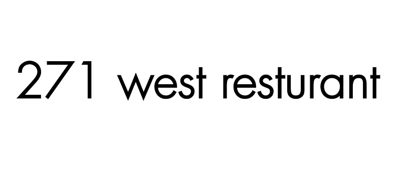 271West Restaurant logo