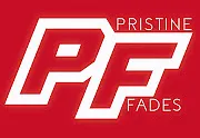 PRISTINE FADES BARBER STUDIO FINEST FADES logo
